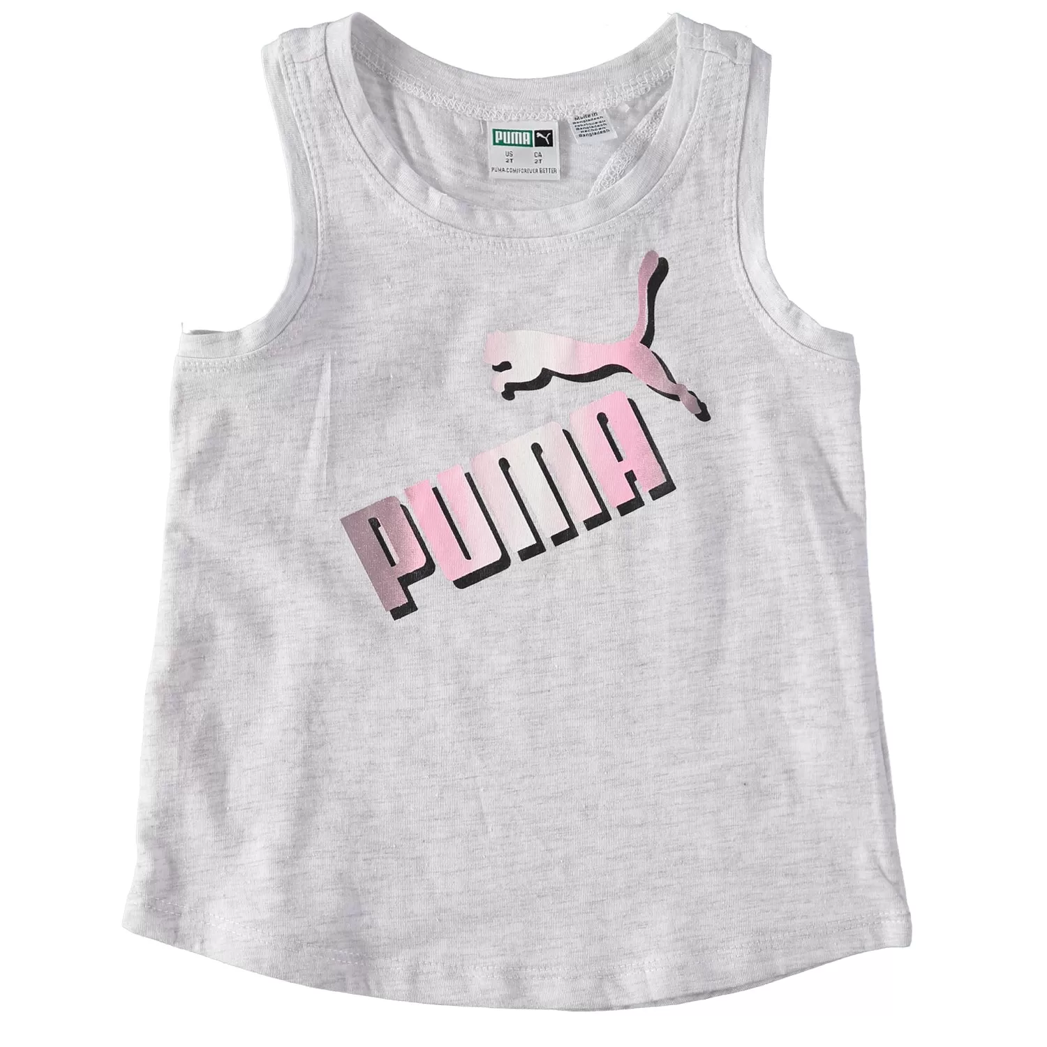 Puma Girls 2T-4T 3-Piece Short Set