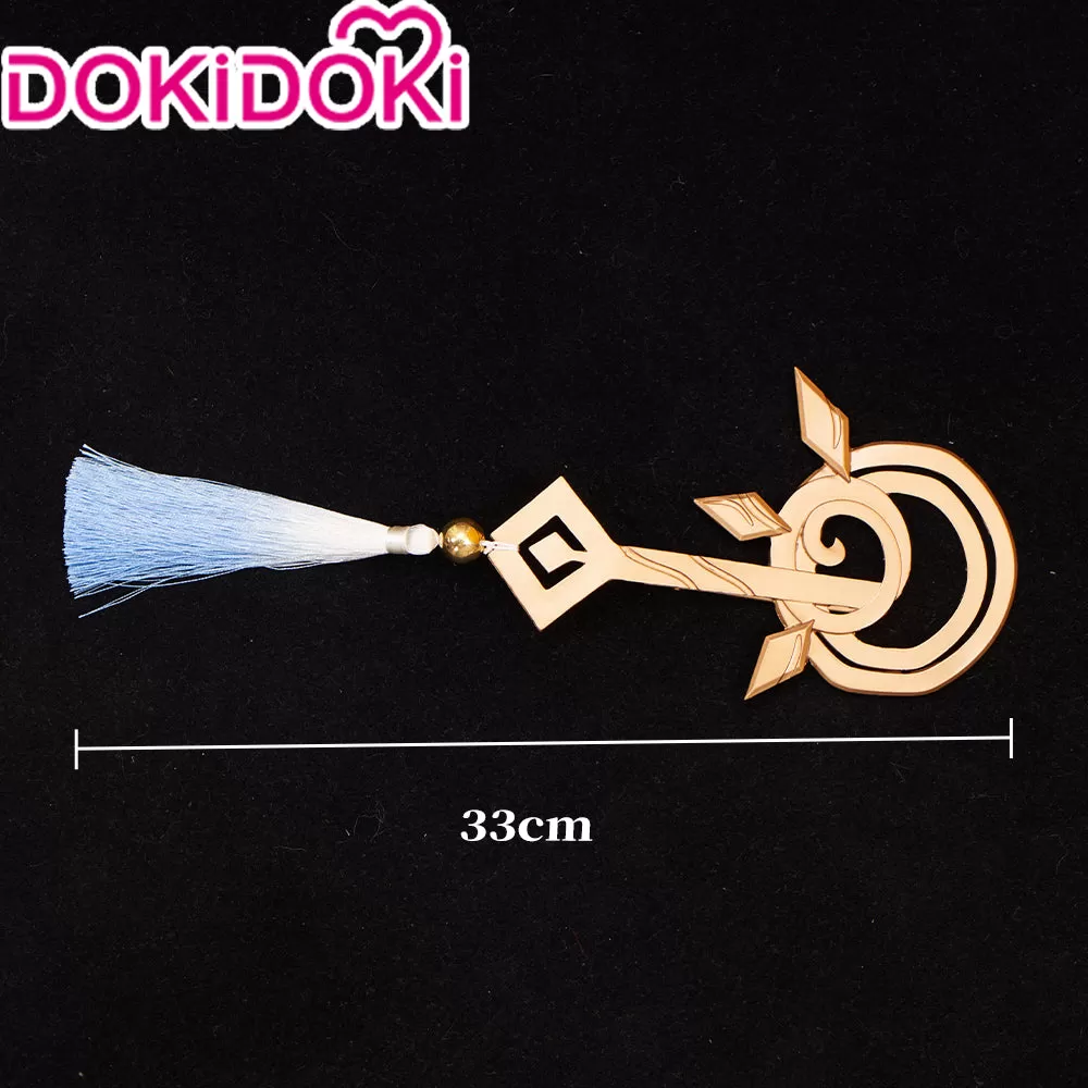 【Ready For Ship】DokiDoki Game Genshin Impact Cosplay Beidou cosplay  Wig Women Long Brown Wig / Accessories