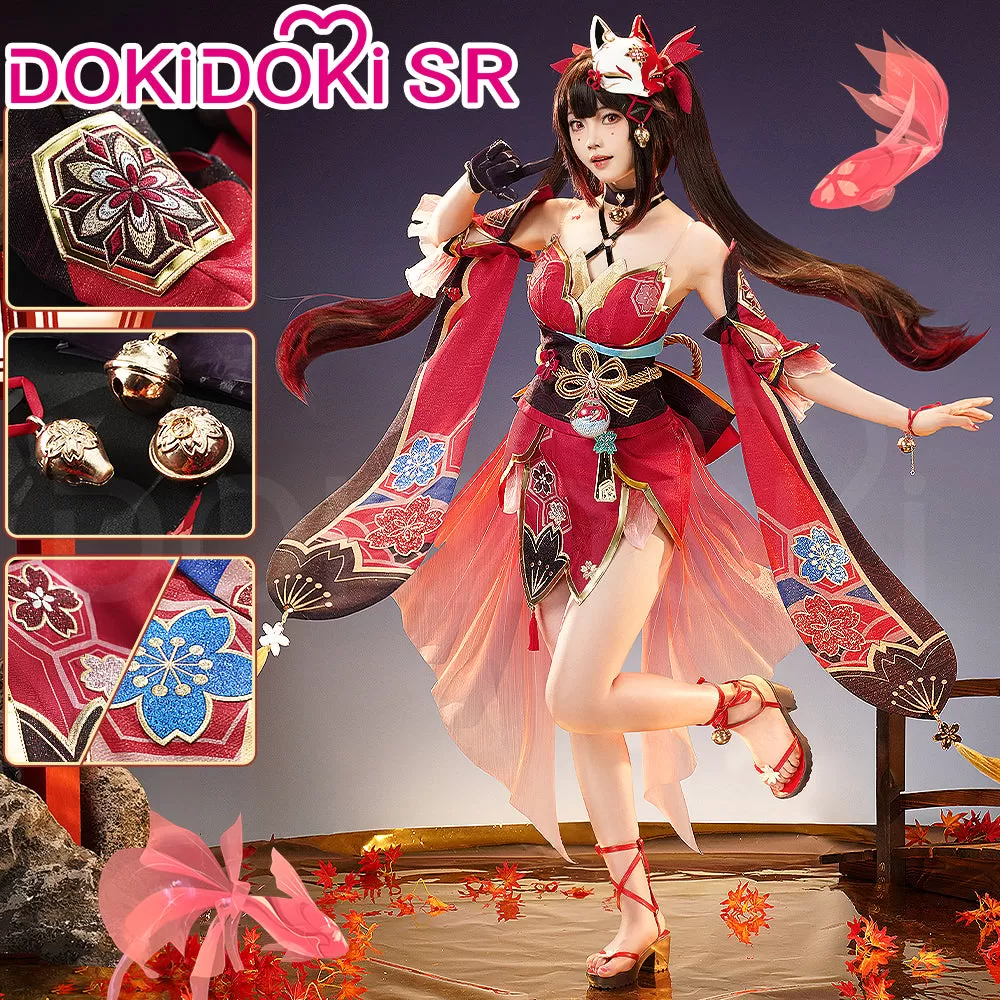 【Ready For Ship】DokiDoki-SR Game Honkai: Star Rail Cosplay Hanabi Costume / Shoes Miss Sparkle