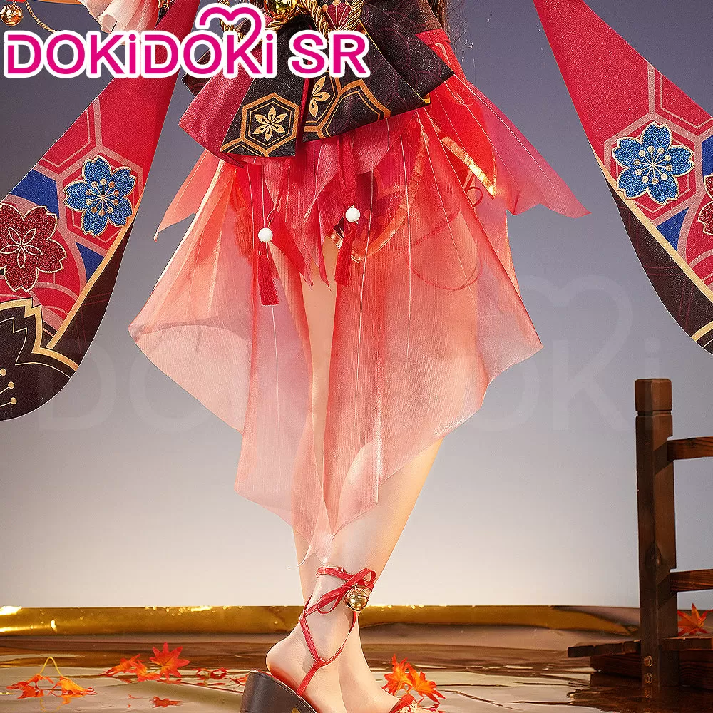 【Ready For Ship】DokiDoki-SR Game Honkai: Star Rail Cosplay Hanabi Costume / Shoes Miss Sparkle