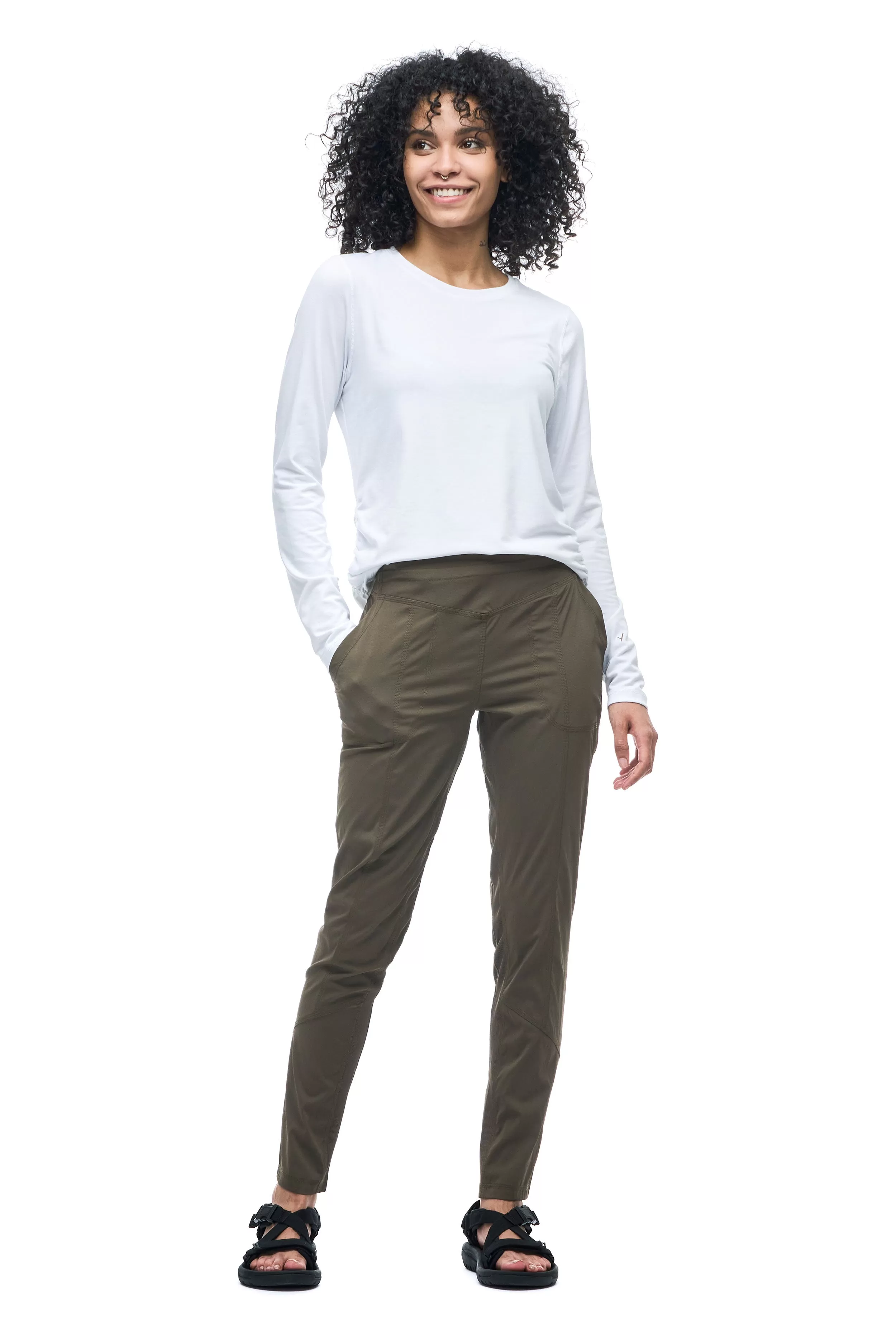 Regular Waist Straight Leg Pant MATKAILU IV