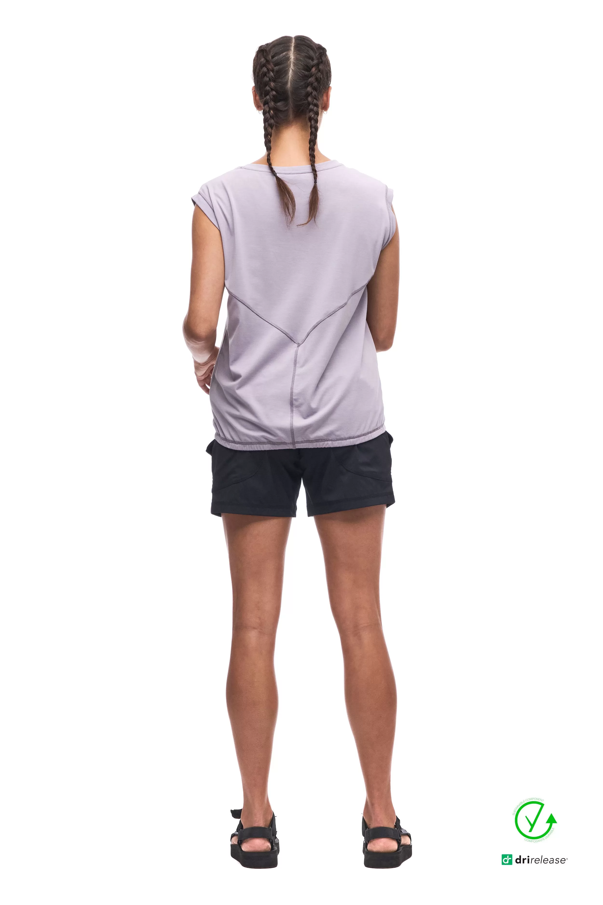 Sleeveless Crew Neck Top GOMA LT