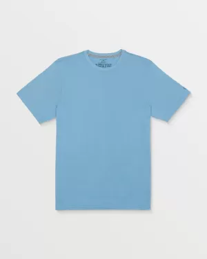 Solid Short Sleeve Tee - Blue Rinse