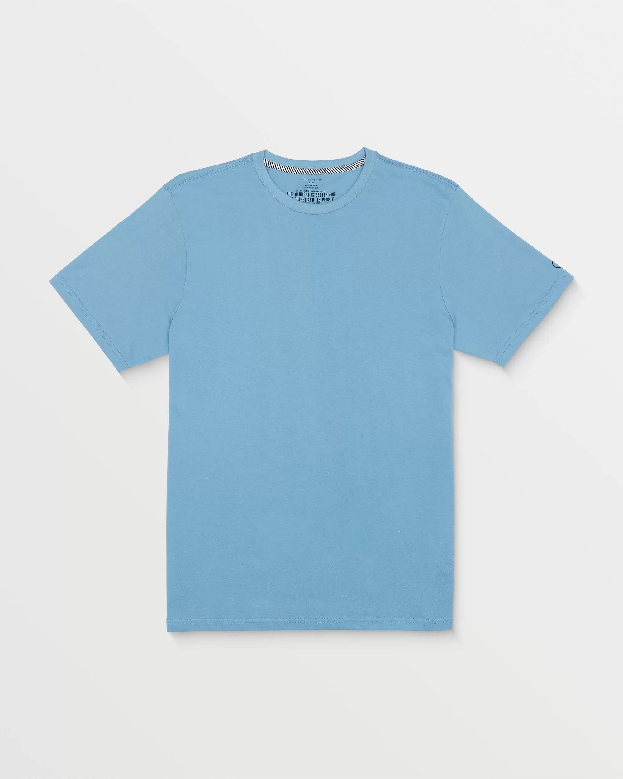 Solid Short Sleeve Tee - Blue Rinse