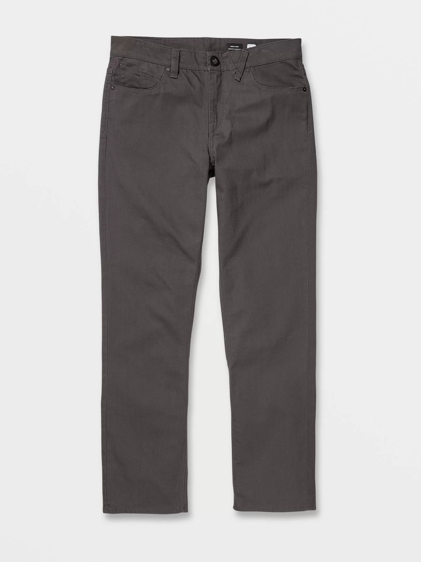 Solver 5 Pocket Slub Modern Fit Pants - Storm Cloud