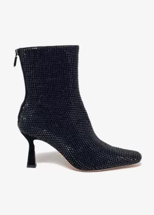 Sparkle Ankle Boot - Black