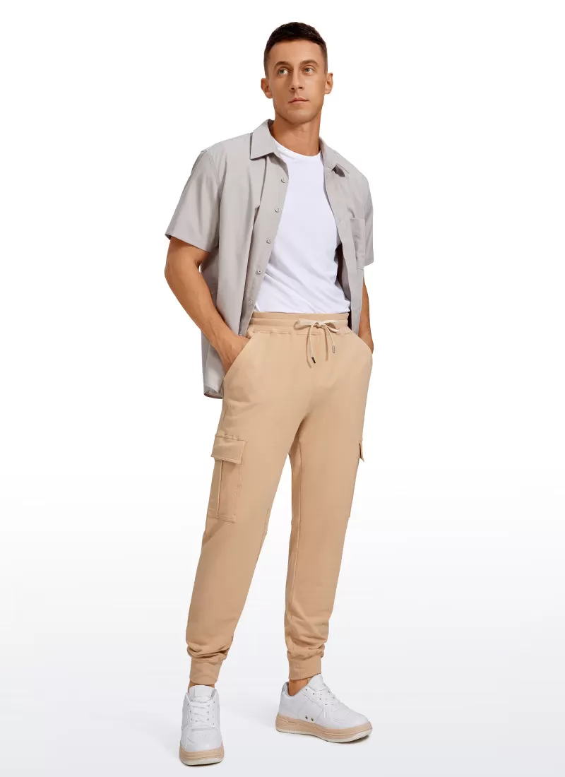 Stretch Classic-Fit Sweatpants with Multi Pockets 29"