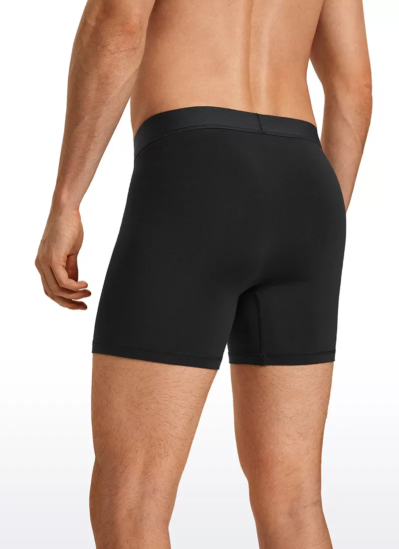 Ultra-Soft Modal Double Lined 5" Boxer Underwear (3-Pack)