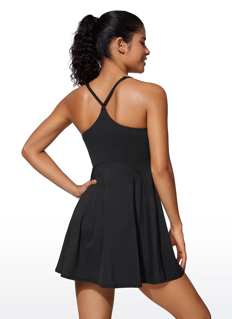 UPF 50  Shorts Lined Built-in Bra Tennis Dress