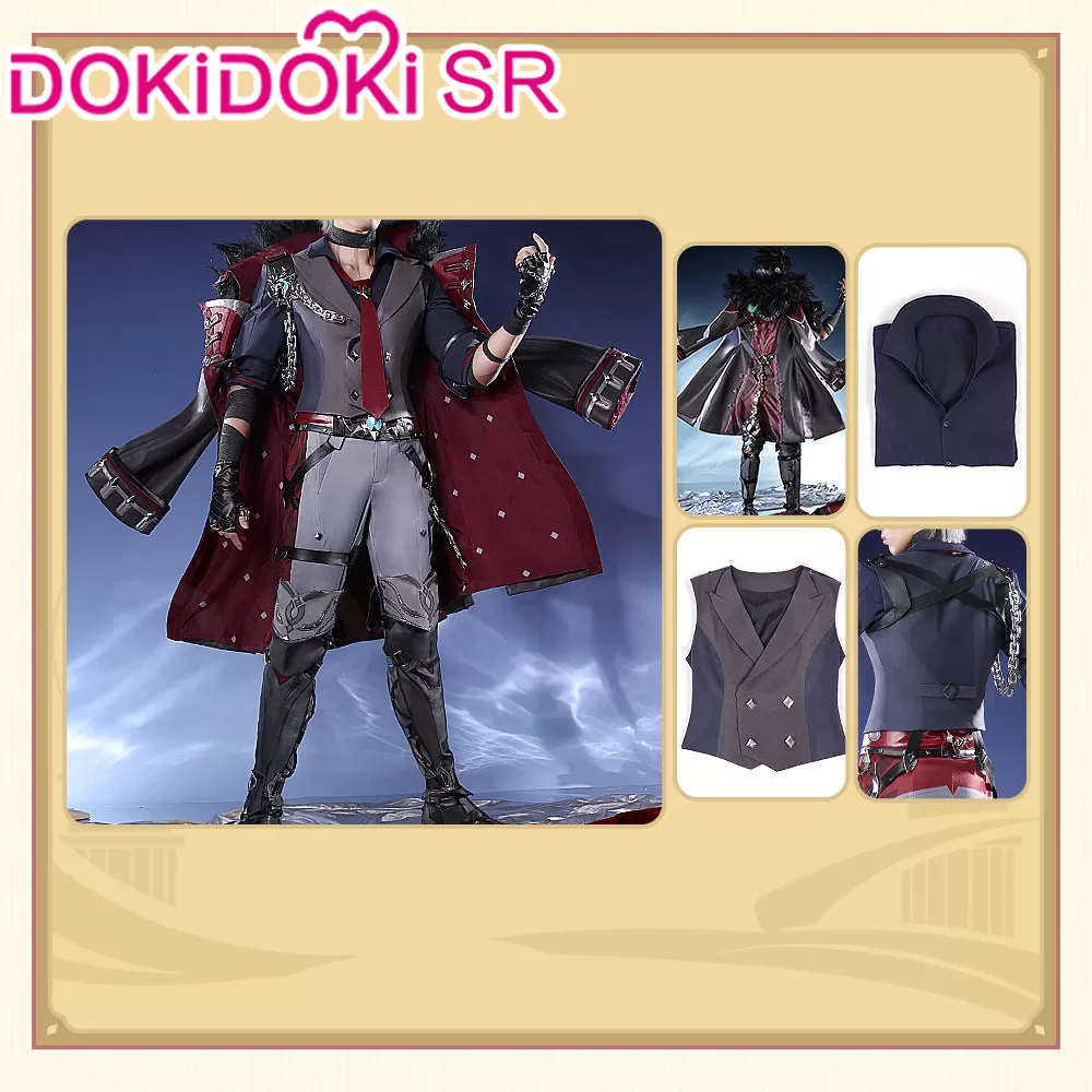 【Without Boot Covers M Ready for ship】【Size S-2XL】DokiDoki-SR Game Genshin Impact Cosplay Wriothesley Costume Fontaine