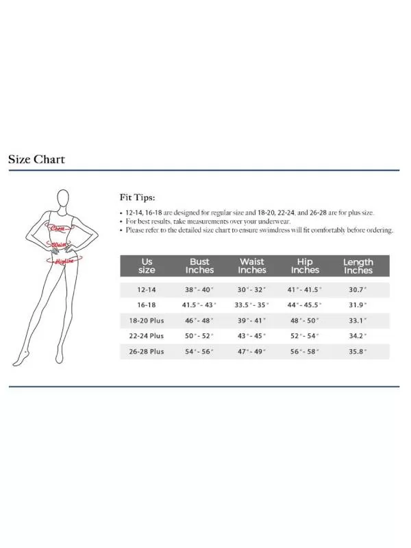 Women's Modest One Piece Swimsuit Slimming Bathing Suits Swim Dress