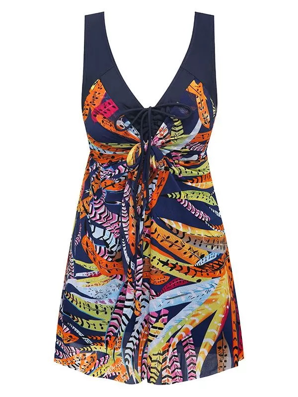 Women's Plus Size Modest Swimwear Bathing Suits Swimdress